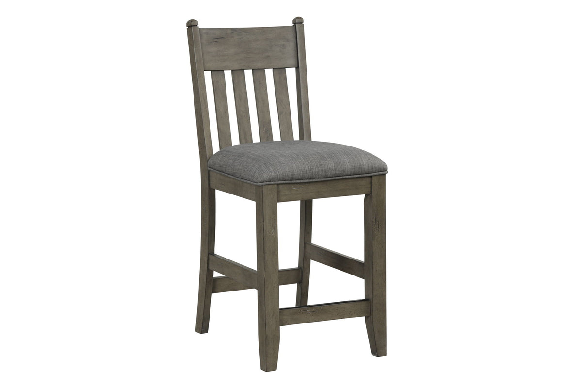 Hartford - Slat Back Counter Stool (Set of 2) - Rustic