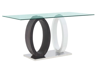 D1628 - Dining Table Base - Silver