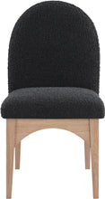Load image into Gallery viewer, Waldorf - Boucle Dining Side Chair With Natural Legs
