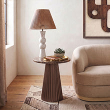 Load image into Gallery viewer, Cindra - Genuine Marble Top And Iron Base Table
