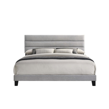 Asher - 6/0 Western King Headboard, Footboard, And Slats - Smoke - Ego Home Furniture