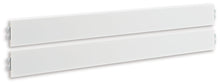 Load image into Gallery viewer, Fortman - Queen/King Panel Rails - White
