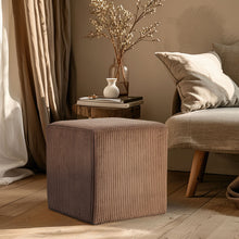 Load image into Gallery viewer, Roy - Microsuede Ottoman / Stool
