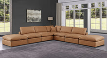 Load image into Gallery viewer, Comfy - 7 Piece Faux Leather Modular Corner Sectional

