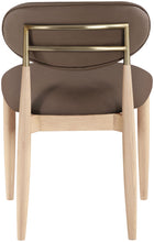 Load image into Gallery viewer, Riccio - Faux Leather Dining Side Chair (Set of 2) - Natural Frame
