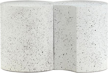 Load image into Gallery viewer, Dimple - 2 Piece Modular End Table - Terazzo Finish

