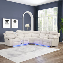 Load image into Gallery viewer, Lacrosse - Power Reclining Sectional Sofa
