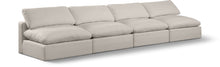 Load image into Gallery viewer, Comfy - Linen Modular Armless Sofa 4 Seats
