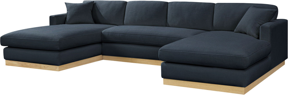 Johanna - 3 Piece Sectional - Natural Base