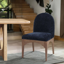 Load image into Gallery viewer, Waldorf - Chenille Dining Side Chair With Natural Legs
