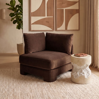Hammond - Velvet Performance Fabric Upholstered Chair