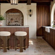 Load image into Gallery viewer, Bocceli - Counter Stool - Brown Base

