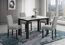 Load image into Gallery viewer, D8032 - 2 Piece Dining Room Set (Dining Table And Dining Chair) - Black / Gray / White
