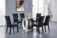 Load image into Gallery viewer, D1628 - 7 Piece Dining Room Set (Dining Table And 6 D03 Dining Chairs) - Black
