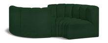 Load image into Gallery viewer, Arc - Boucle Fabric 4 Piece Curved Modular Sofa
