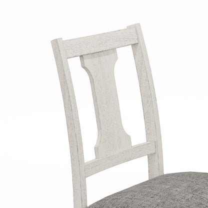 Tannen - Dining Side Chair (Set of 2) - White / Gray