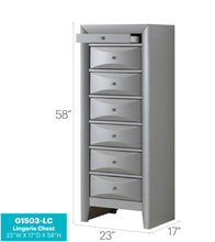 Load image into Gallery viewer, Marilla - 7 Drawer Lingerie Chest
