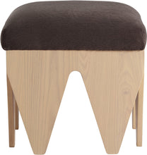 Load image into Gallery viewer, Altair - Fabric Bench - Light Brown Base
