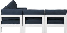 Load image into Gallery viewer, Nizuc - Outdoor Patio 5 Piece Modular Sectional With White Frame
