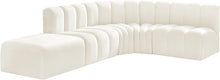 Load image into Gallery viewer, Arc - Velvet 5 Piece Corner Modular Sofa
