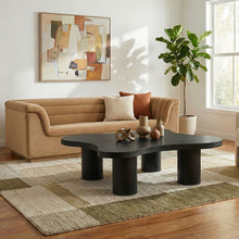 Load image into Gallery viewer, Cove - 48" Oak Veneer And Solid Wood Coffee Table
