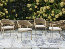Load image into Gallery viewer, Orchard Beach - Arm Chair With Cushion (Set of 4) - Beige
