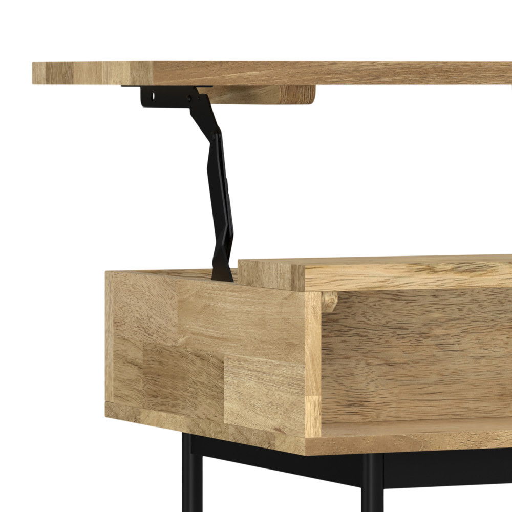 Reeves - Lift Top Coffee Table - Natural - Ego Home Furniture