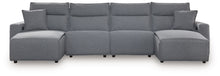 Load image into Gallery viewer, Modmax II - Reclining Sectional - Salt And Pepper
