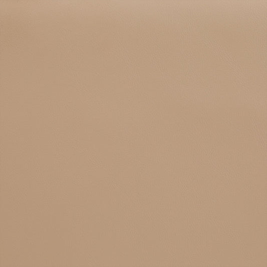 Comfy - Faux Leather Ottoman - Tan