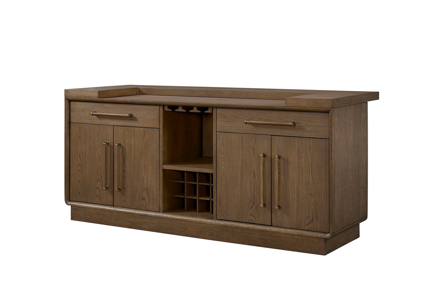 Elure - Counter Height Bar - Latte