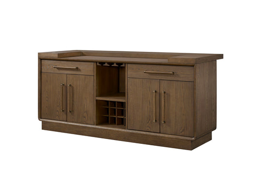 Elure - Counter Height Bar - Latte
