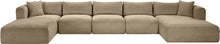 Load image into Gallery viewer, Shaggy - Fabric 6 Piece Modular Sectional With Chaise And Ottoman
