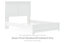 Load image into Gallery viewer, Bostwick Shoals - Queen Panel Headboard/Footboard - White
