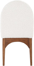 Load image into Gallery viewer, Waldorf - Boucle Dining Side Chair With Brown Legs
