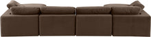 Load image into Gallery viewer, Comfy - 6 Piece Velvet Modular Double Chaise Sectional
