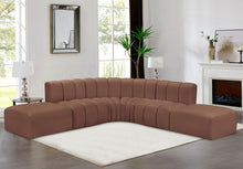 Load image into Gallery viewer, Arc - Faux Leather 6 Piece Corner Modular Sofa
