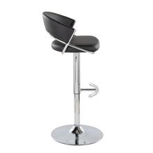 Load image into Gallery viewer, Jie - Contemporary Adjustable Barstool With Swivel &amp; Rounded T Footrest (Set of 2)
