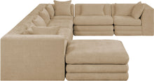 Load image into Gallery viewer, Stellar - 7 Piece Chenille Fabric Upholstered Modular Sectional
