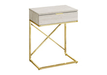 Load image into Gallery viewer, Accent Side Table, Storage Drawer, Spacious Tabletop, Contemporary &amp; Modern
