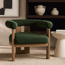Load image into Gallery viewer, Arienzo - Performance Fabric Upholstered Accent Chair - Walnut Base
