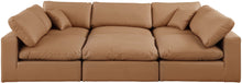 Load image into Gallery viewer, Comfy - 6 Piece Faux Leather Sectional
