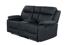 Load image into Gallery viewer, U6026 - Reclining Sofa With LED - Black

