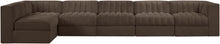 Load image into Gallery viewer, Rummi - Velvet Performance Fabric Upholstered 6 Piece Modular Sectional, L-Shaped (Right)
