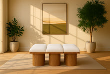 Load image into Gallery viewer, Pavilion - 6 Piece Modular Bench With Brown Base
