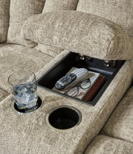 Load image into Gallery viewer, Hindmarsh Power Reclining Loveseat with Console
