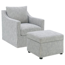 Load image into Gallery viewer, Winter Swivel Accent Chair
