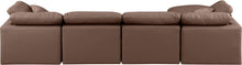Load image into Gallery viewer, Indulge - Faux Leather 5 Piece Modular Sectional With Chaise
