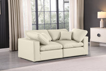 Load image into Gallery viewer, Comfy - Faux Leather Modular Sofa 2 Seats
