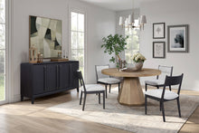 Load image into Gallery viewer, Elure - Round Dining Table With Lazy Susan - Latte
