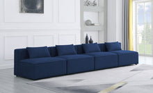 Load image into Gallery viewer, Cube - Linen Modular 4 Seat Armless Sofa
